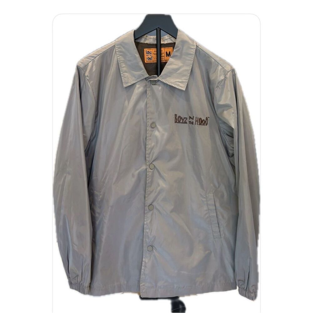 Boyz N The Hood NWOT  Shoe Palace Olive Green Windbreaker Jacket  M